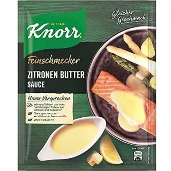 Knorr Zitronen Butter Soße, 1er-Pack (250 ml)