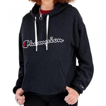 Champion Fleece Hoodie Schwarz XS
