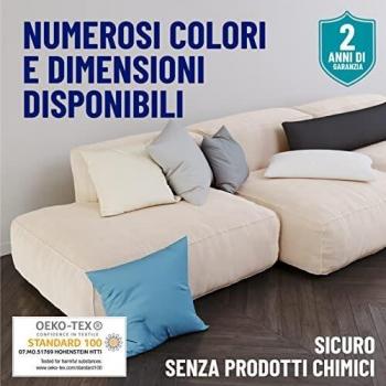Copertura per Letto Dreamzie Federa 60x60 in Bianco