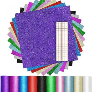 Caja de Letras y Vinilos 12×Color Surtidos
