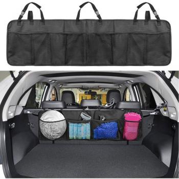 Bagagli Organizer Posteriore con Spazi di Stoccaggio – Nero