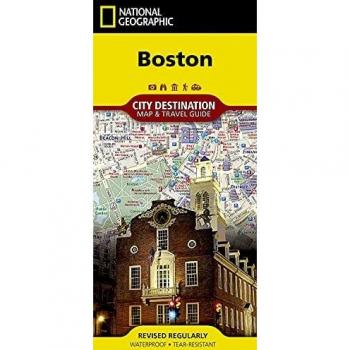 Boston: 1:11250: City Map & Travel Guide. Points of Interest, Additional Inset Map, Transit System, Travel