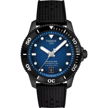 Tissot Seastar 1000 Powermatic 80 40mm Blue Dial Watch