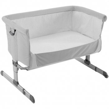 Chicco Next2Me: Beistellbett in Silber