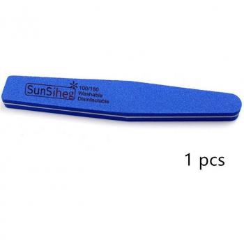 TIANMI Lima Doble Cara 100/180, Esponja Colorida para Uñas Gel UV DIY