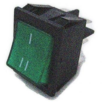 Switch Bipolare 16A/250V 11.405.CL/NV Electro DH Colore Nero & Verde