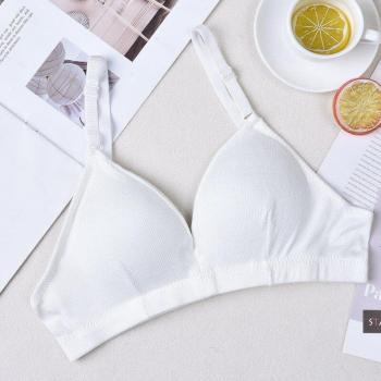 Soutien-gorge en coton pur, gilet anti-lumière, sans armature