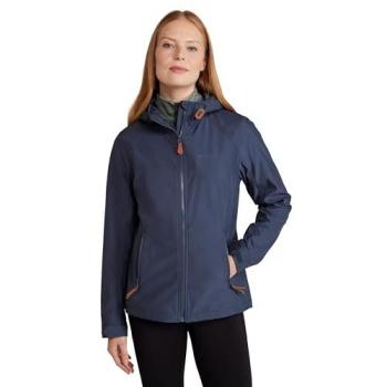 Iona Women's Charcoal Hooded Softshell, Water‑Resistant, Pocket‑Rich (MW Size 8)