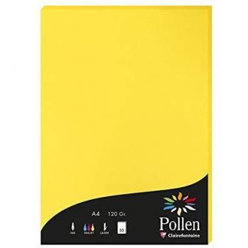Bolso de Papel Pollen 50H 210x297 Amarillo