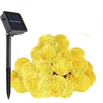 Luces de Jardín Solares KEEDA 30 LED Cristal Bola