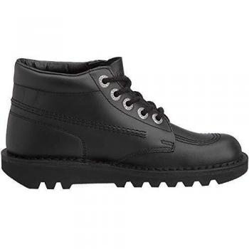 Kickers Damen Kick Hi' Kurzschaft Stiefel, Schwarz, 40 EU