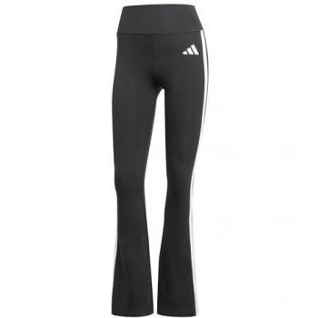 Mallas de Entrenamiento Adidas 3 Stripes Mujer Negro/Blanco
