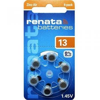 Pile bouton Renata ZA 13 305 mAh 1.4 V 6 pcs