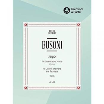 Partitions classique EDITION BREITKOPF BUSONI FERRUCCIO