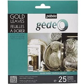Gedeo Silver Gilding Leaf 0.02 x 15.5 x 18.5 cm