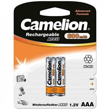 Batteria ricaricabile Arcas multicolore 17706203 HR03 600 mAh 1.2 V
