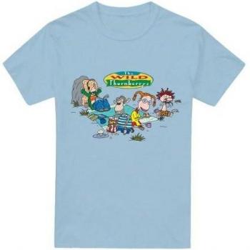 The Wild Thornberrys Blu – Uomo – L – Eliza & Debbie