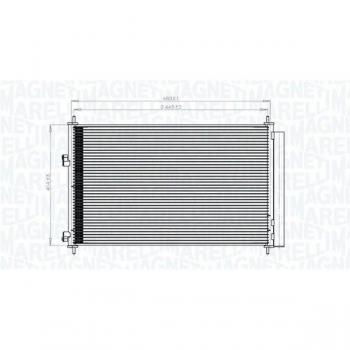Climatizzatore Condensatore 350203742000 Magneti Marelli