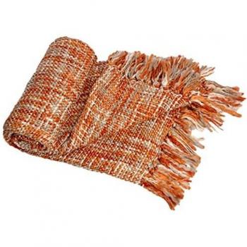 Battilo Rustic Style Acrylic Soft Single Sofa Throw Blanket 60x 50