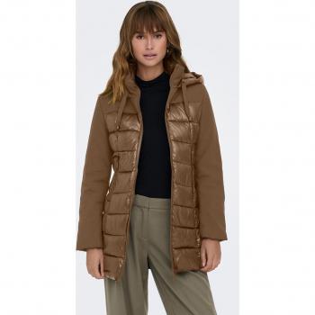 Chaqueta Larga Mujer ONLY Efecto Piel
