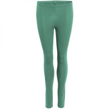 Living Crafts Nachhaltige Mode Leggings „ANNEDORE“ – Grüner Farbton – 93 % Bio-Baumwolle, 7 % Elasthan