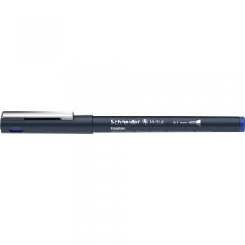 Schneider Fineliner Pictus 0,1mm blau (6 Stück)