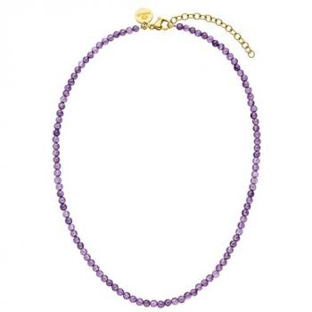 Perlenkette PURELEI Schmuck Geschenk Edelstein, 23381 Halsketten Gr. Edelstahl