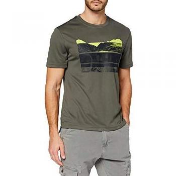 Grünes Grau McKinley Herren Kollena UX T-Shirt M