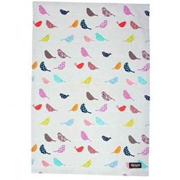Dexam Little Birds All‑Colours Tea Towel – One Size