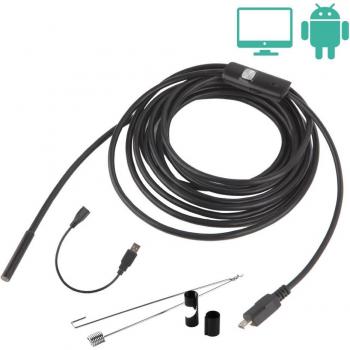 Endoscope 5.5mm USB pour téléphone Android 720P