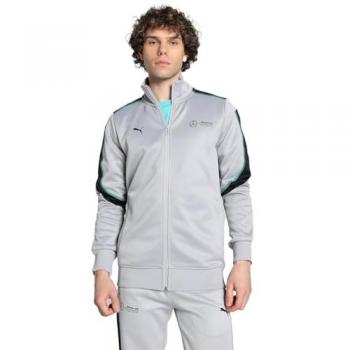 Sweatjacke PUMA Mercedes-AMG Petronas F1 MT7+ Trainingsjacke Herren Gr. L, grau