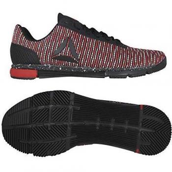 Reebok Speed TR Flexweave, Sneakers de Fitness Homme, Multicolore (Negro/Prired/Negro 000), 43 EU