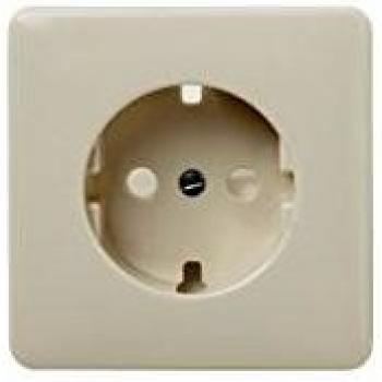 Elfenbein Schuko-Basisdeckel von JUNG, 521ZPL