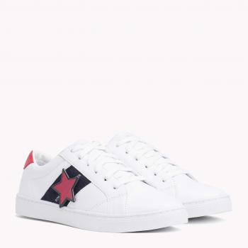 Weißes Damen-Trecker Tommy Hilfiger 40 FW03996