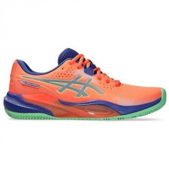 Gel Challenger 15 Padel Coral Vibrante & Cobalt Tenebroso – Uomo