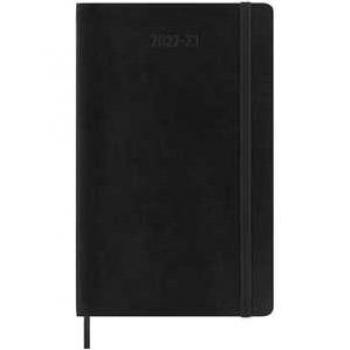 Agenda Moleskine nera 18 mesi, Large, copertina morbida