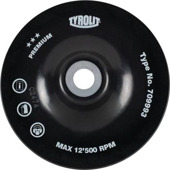 Disque de support en fibres Ø125 mm M14 TYROLIT