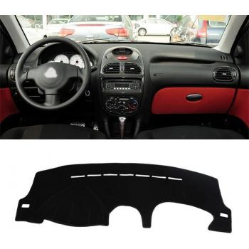 Cubre Salpicadero con Adornos y Protección Solar Dongfeng Citroën C2 JM – Madera Oscura