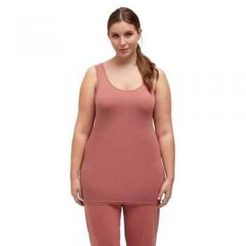 Damen Unterhemden 2er-Pack in Ringel und Uni