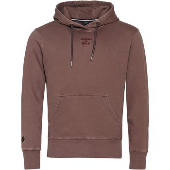 Superdry Hoodie mit Farbton-Dye Braun