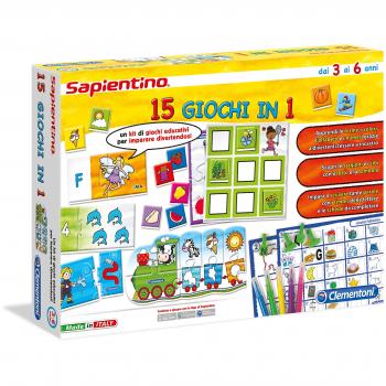 Clementoni 15‑Tavolo di Giochi