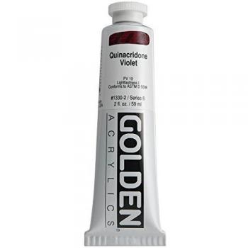 Golden Heavy Body Acrylic 59ml Quinacridone Violet Series 6
