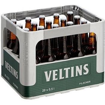 VELTINS Pilsener, MEHRWEG (20 x 0,5 l Kasten)