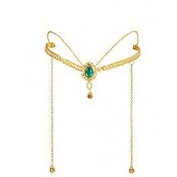 Couronne elfique dorée pour femme adulte – WIDMANN