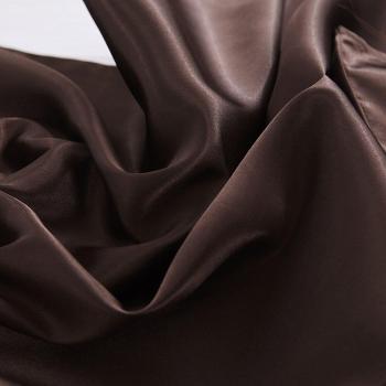 Housse de coussin décorative en satin