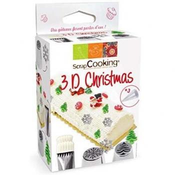Kit de douilles pâtisserie 3D