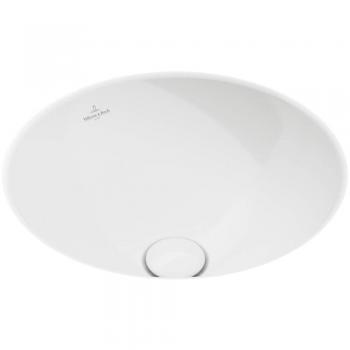 Villeroy et Boch Loop & Friends vasque 45 x 45 cm blanche avec trop-plein