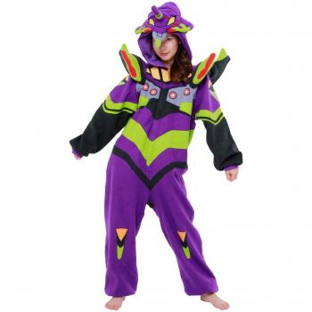 Kigurumi „Sazac“ Evangelion Einheit 01 in Fleece