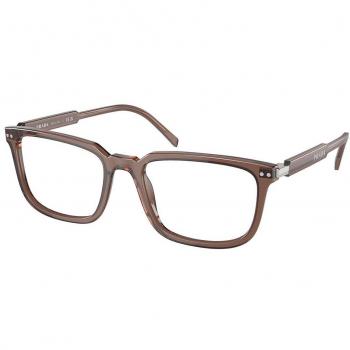 Óculos Masculinos Prada PR 13YVF 17O1O1 Marrons Asian Fit