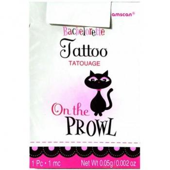 Amscan Katzenmotiv Bachelorette Tattoo